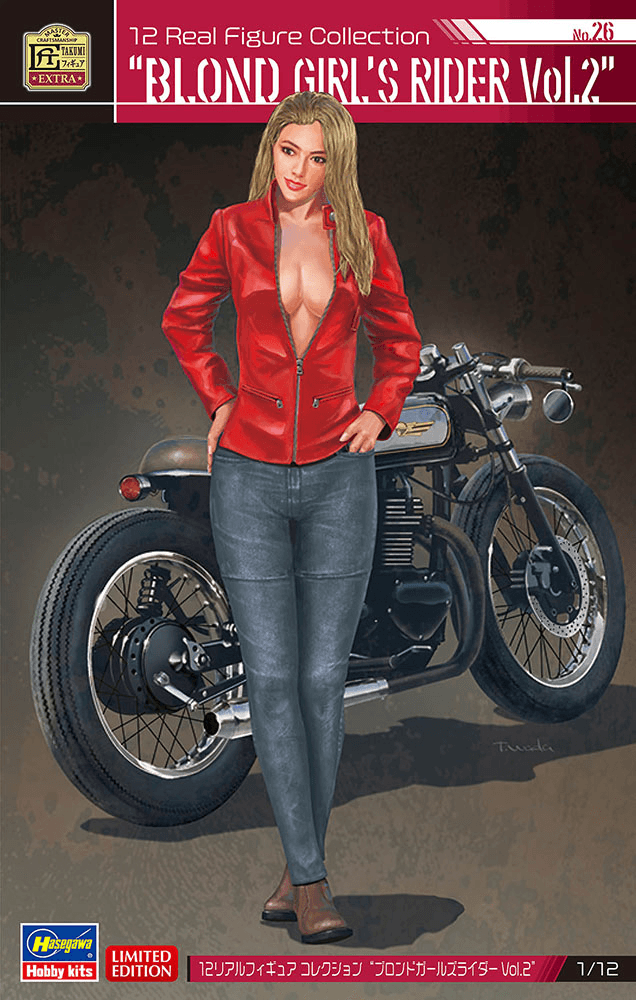 1/12 12 Real Figure Collection No.26 Blonde Girls Rider Vol.2