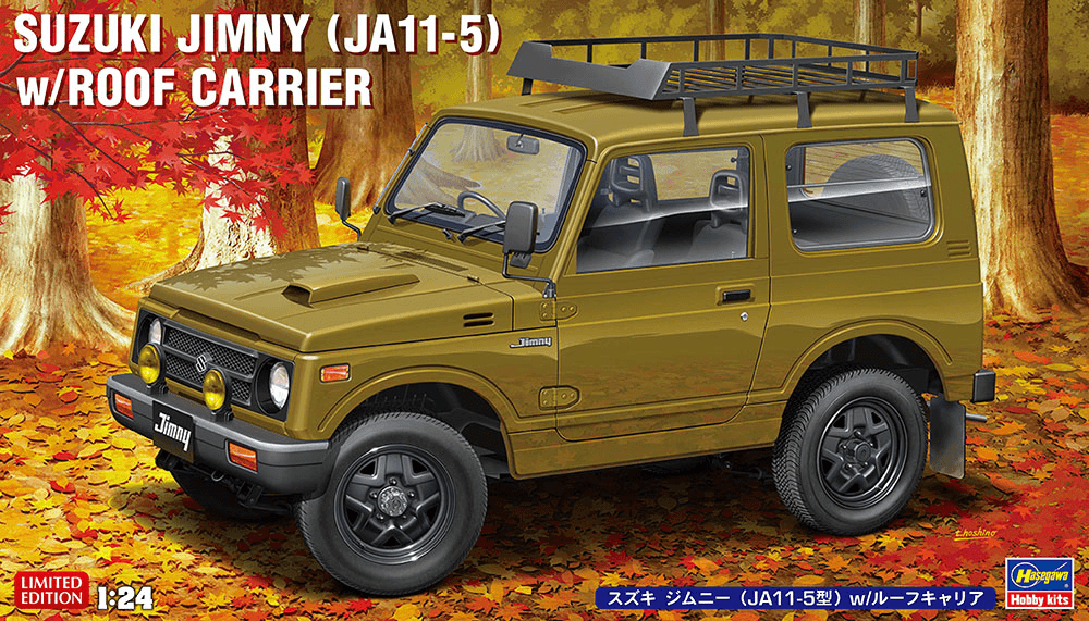 1/24 Suzuki Jimny (JA11-5 Type) w/Roof Carrier