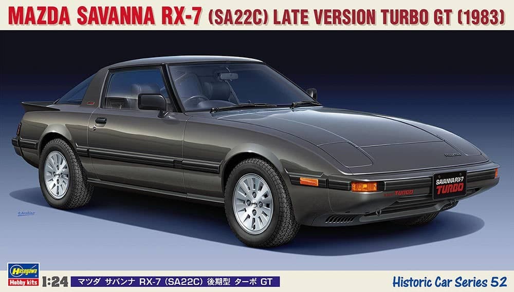 1/24 Mazda Savannah RX-7 (SA22C) Late Type Turbo GT
