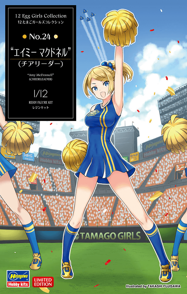 1/12 12 Egg Girls Collection No.24 Amy McDonnell (Cheerleader)