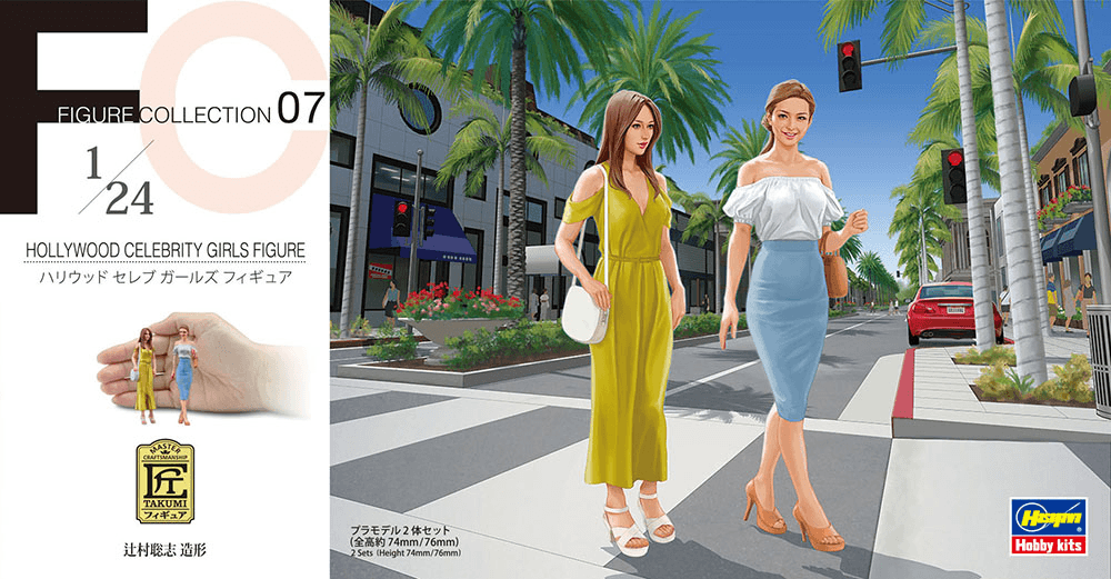 1/24 Hollywood Celebrity Girls Figure