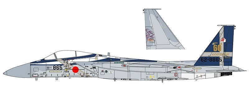 1/48 F-15J Eagle "JASDF 60th Anniversary Special Part.3"
