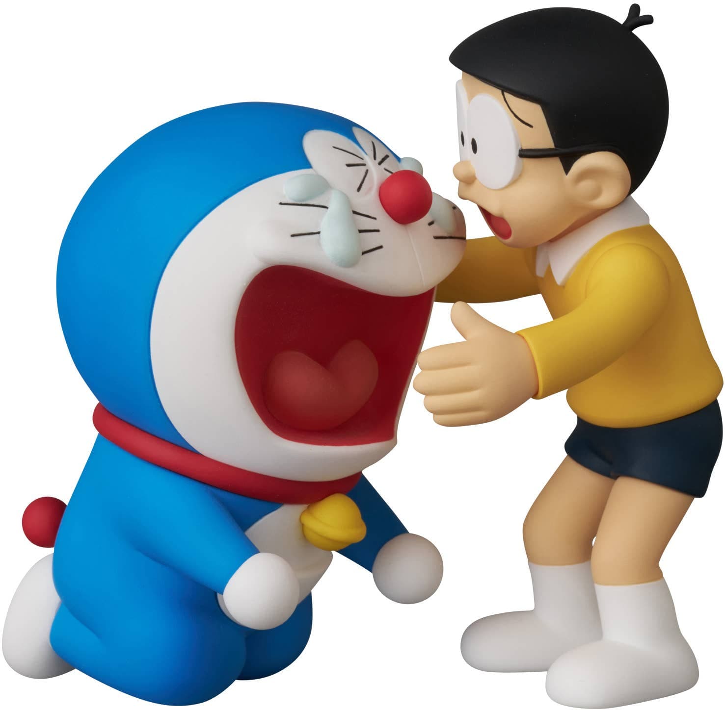 UDF Fujiko F. Fujio Works Series 17 Crying Doraemon & Comforting Nobita