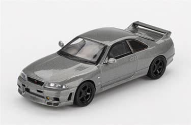1/64 Nissan Skyline Gt-R Dark Metal Gray (Nismo Bcnr33 Crs Version) (Right-Hand Drive)