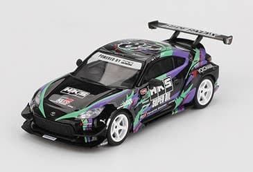 1/64 Toyota GR86 HKS Type R Tokyo Auto Salon 2022 (Right-Hand Drive)