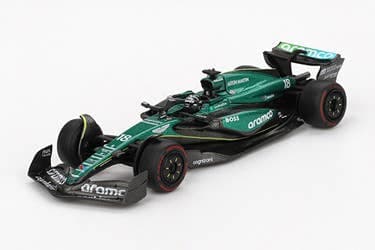 1/64 Aston Martin AMR24 F1 2024 #18 Bahrain Grand Prix Lance Stroll