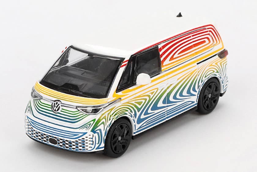 1/64 Volkswagen ID. Buz Z Prototype "Rainbow" (Right Hand Drive)