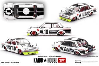 1/64 Datsun 510 Street Team XMMV1 (Left Hand Drive)