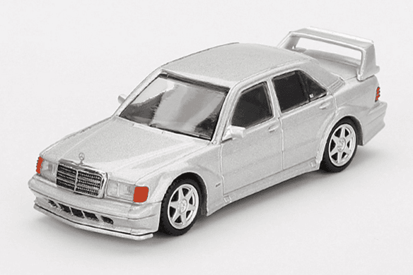 1/64 Mercedes Benz 190E 2.5-16 Evolution Il Astral Silver (Left Hand Drive)