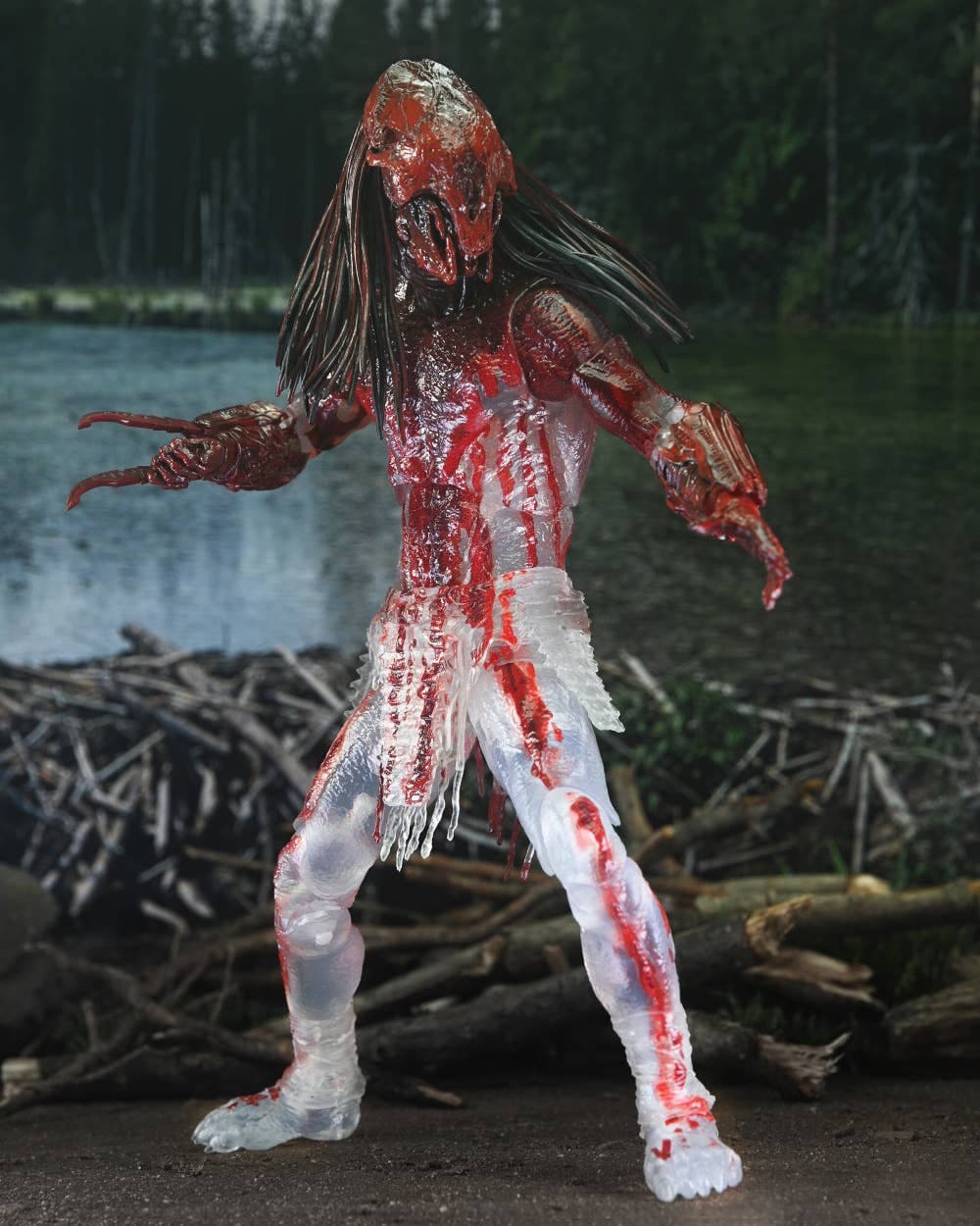Prey/ Feral Predator Ultimate 7 Inch Action Figure (Bear Blood Ver.)