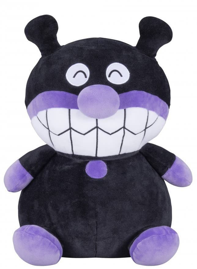 Anpanman Mochi Fuwa Marshmallow Plush Toy Baikinman