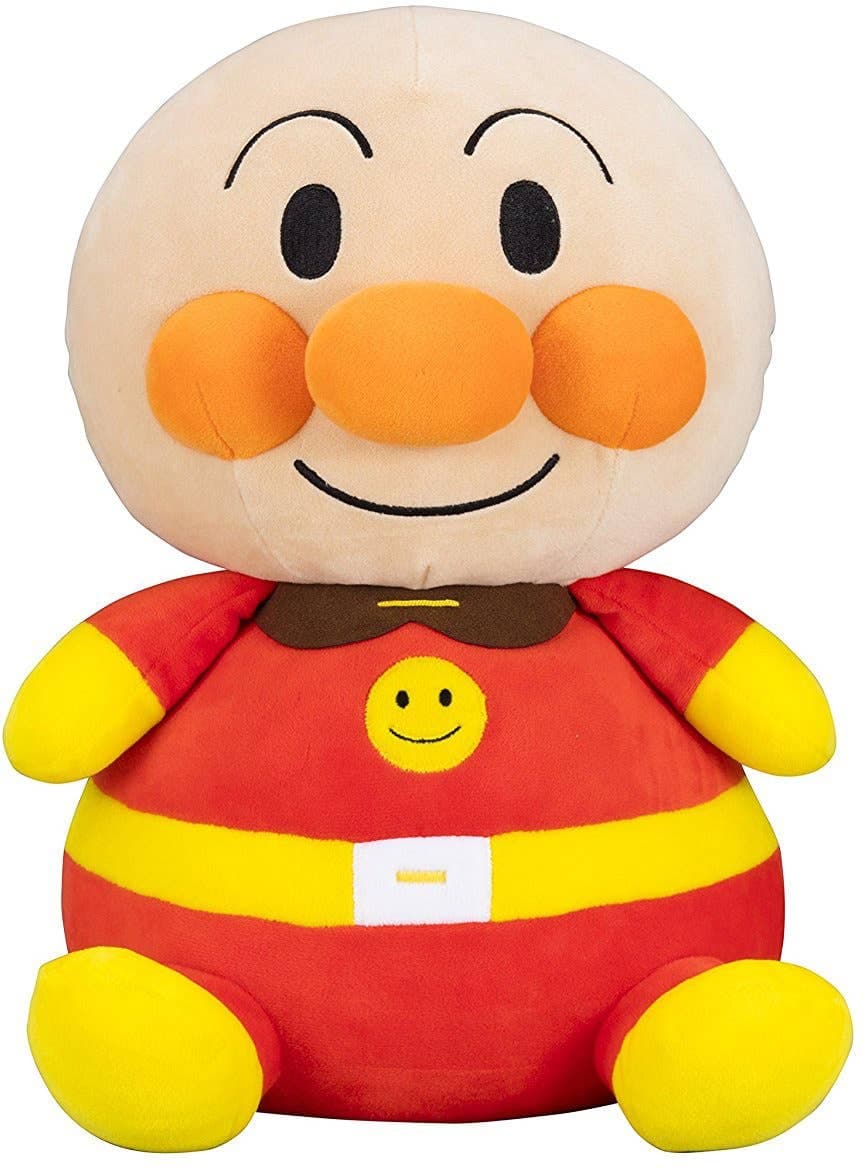 Anpanman Mochi Mochi Marshmallow Plush Toy Anpanman