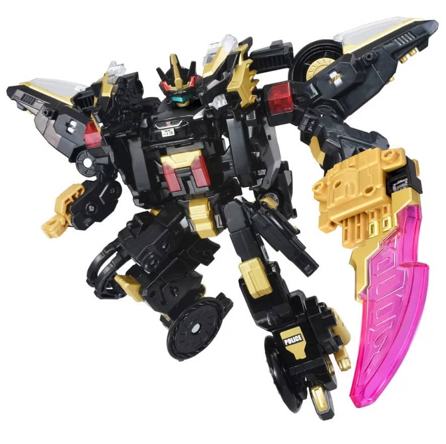 Tomica Jobraver TJBDX Rising Police Braver ZERO Deka-Ride Armor Black Police Bike DX Set (Tentative)