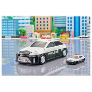 Tomica Vehicle Town Transforming Patrol Car (with Tomica car)