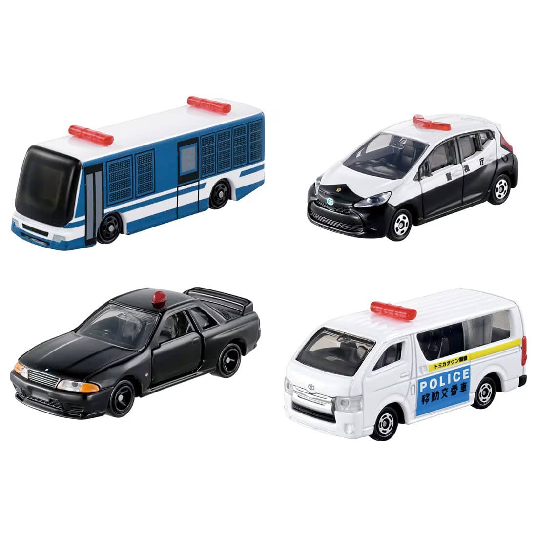 Patrol Tomica Town! Tomica Police Vehicle Set