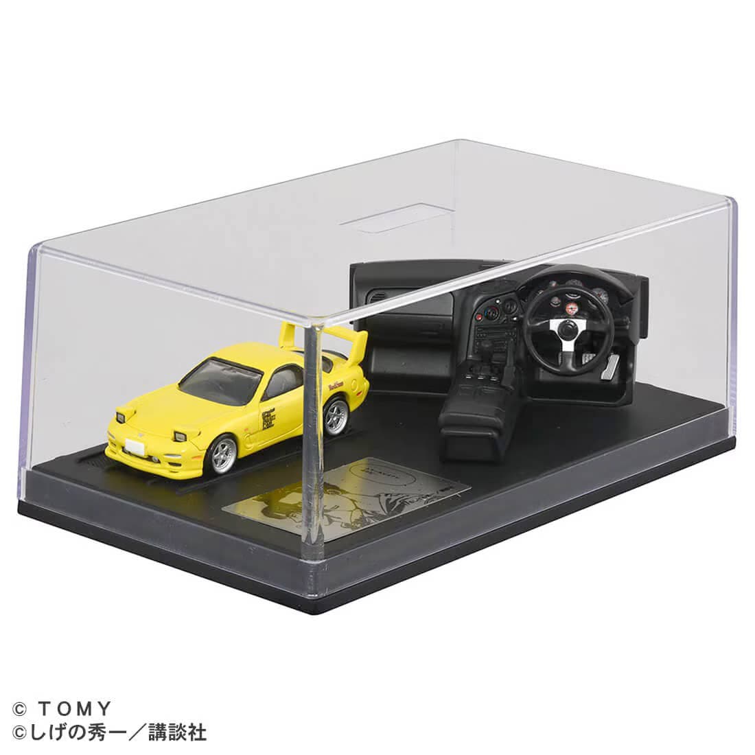 Tomica Premium Unlimited STEERING VIEW Initial D FD3S RX-7 (Volume 1)