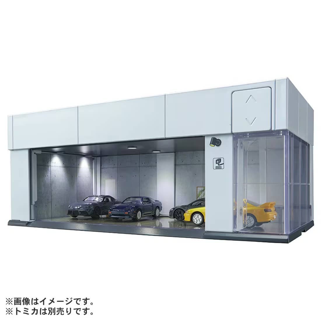 tomica GARAGE SILVER WHITE Standard Edition