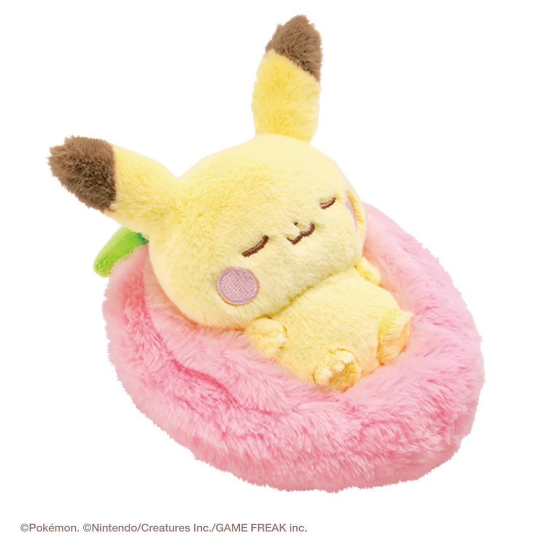 Pokemon Poke Peace Sleeping Fruit Plush Toy Pikachu