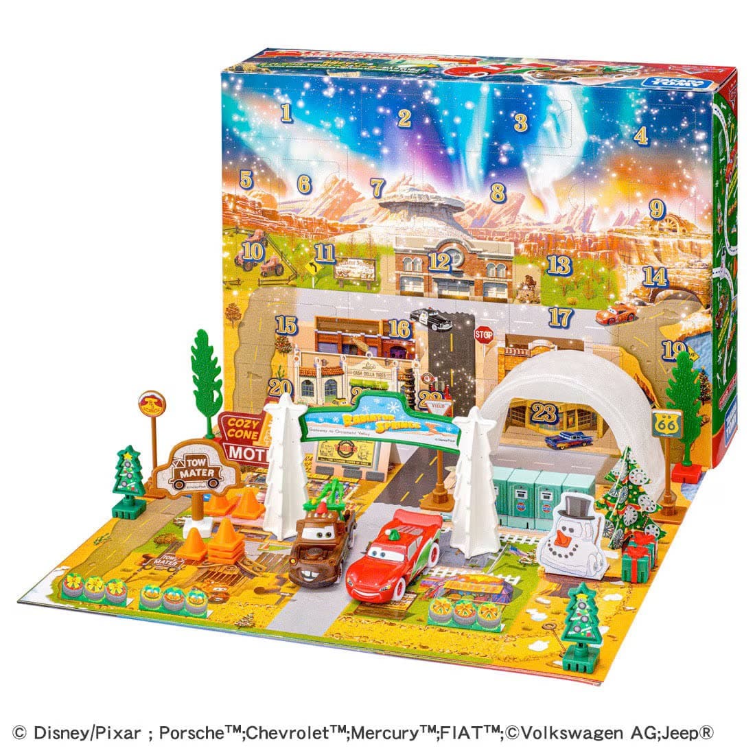 Cars Tomica Advent Calendar 2025