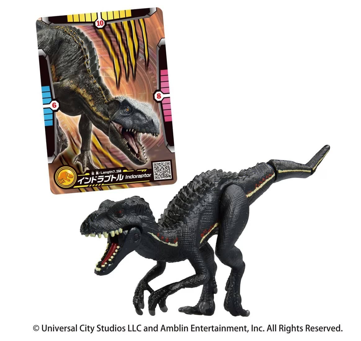Ania Jurassic World Indoraptor (With Battle Card)