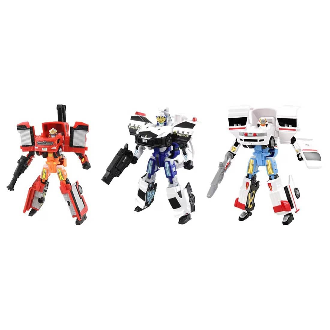 Tomica Job Labor TJBDX Let's start Job Labor! Police Fire Rescue DX Set