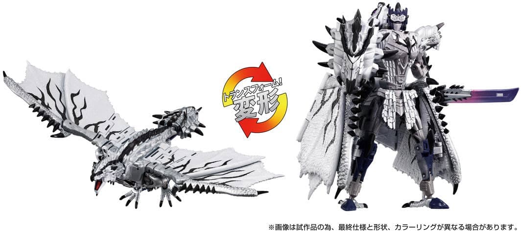 Transformers x Monster Hunter: Silver Liolaeus Prime