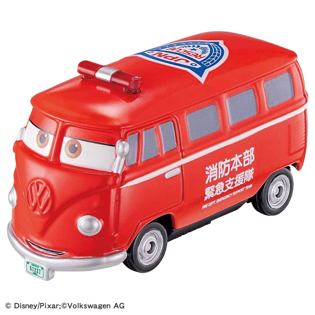 Cars Tomica C-19 Fillmore (Fire Command Car Type)