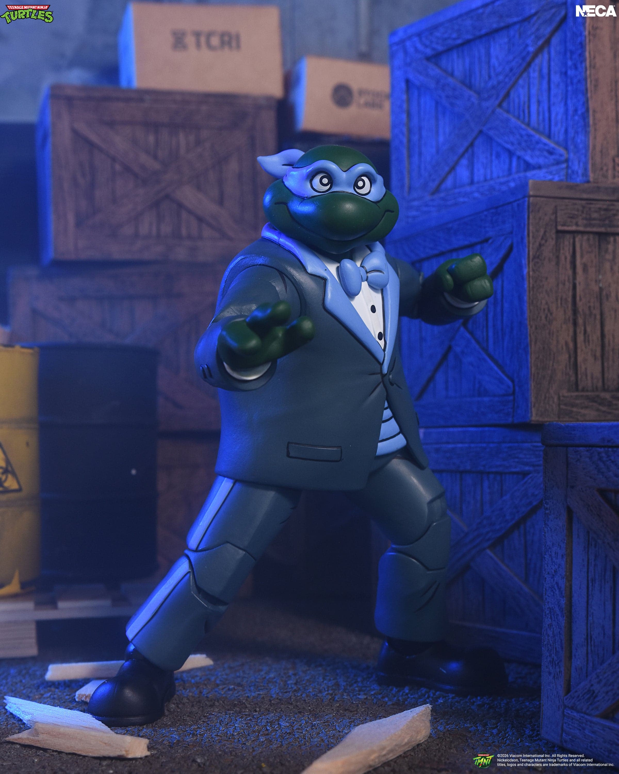 Teenage Mutant Ninja Turtles (1987 Cartoon) - Tuxedo Leonardo 7" Scale Action Figure (PRE-ORDER)
