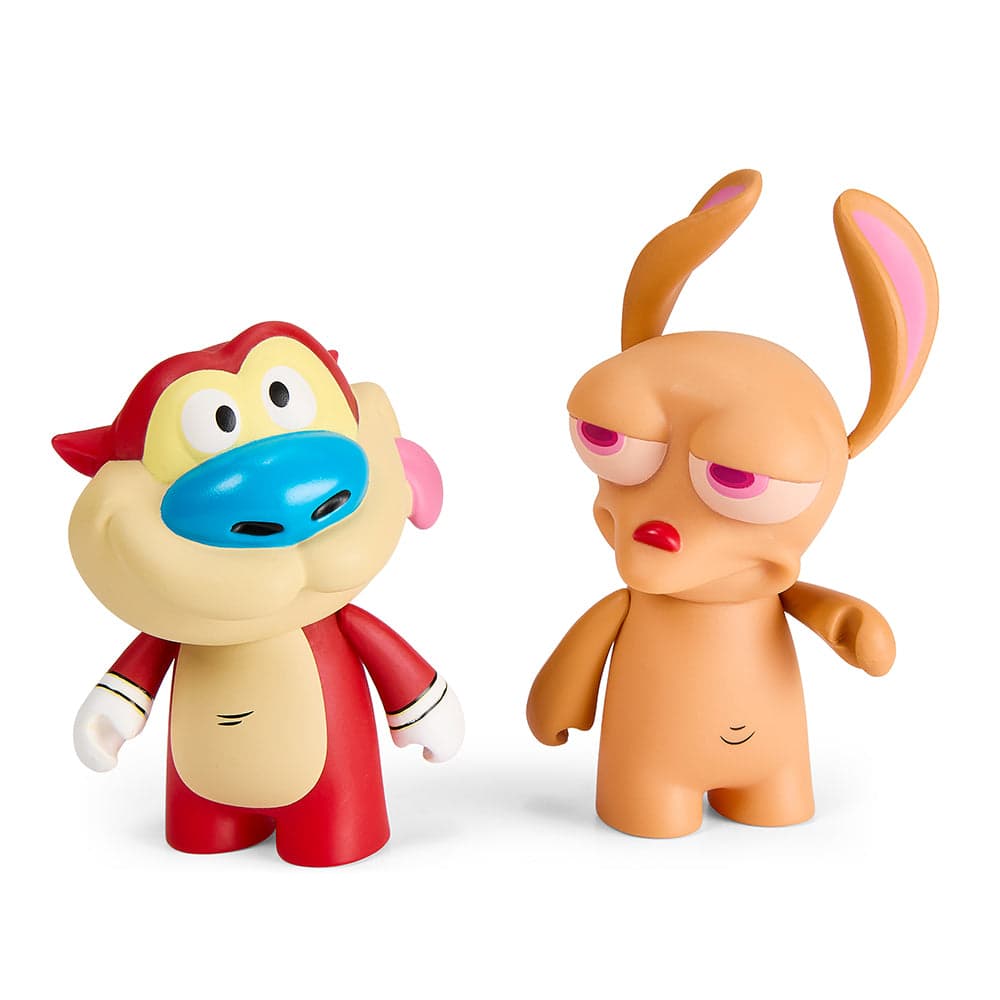 The Ren & Stimpy Show - 3" Vinyl Figure 2-Pack by Kidrobot