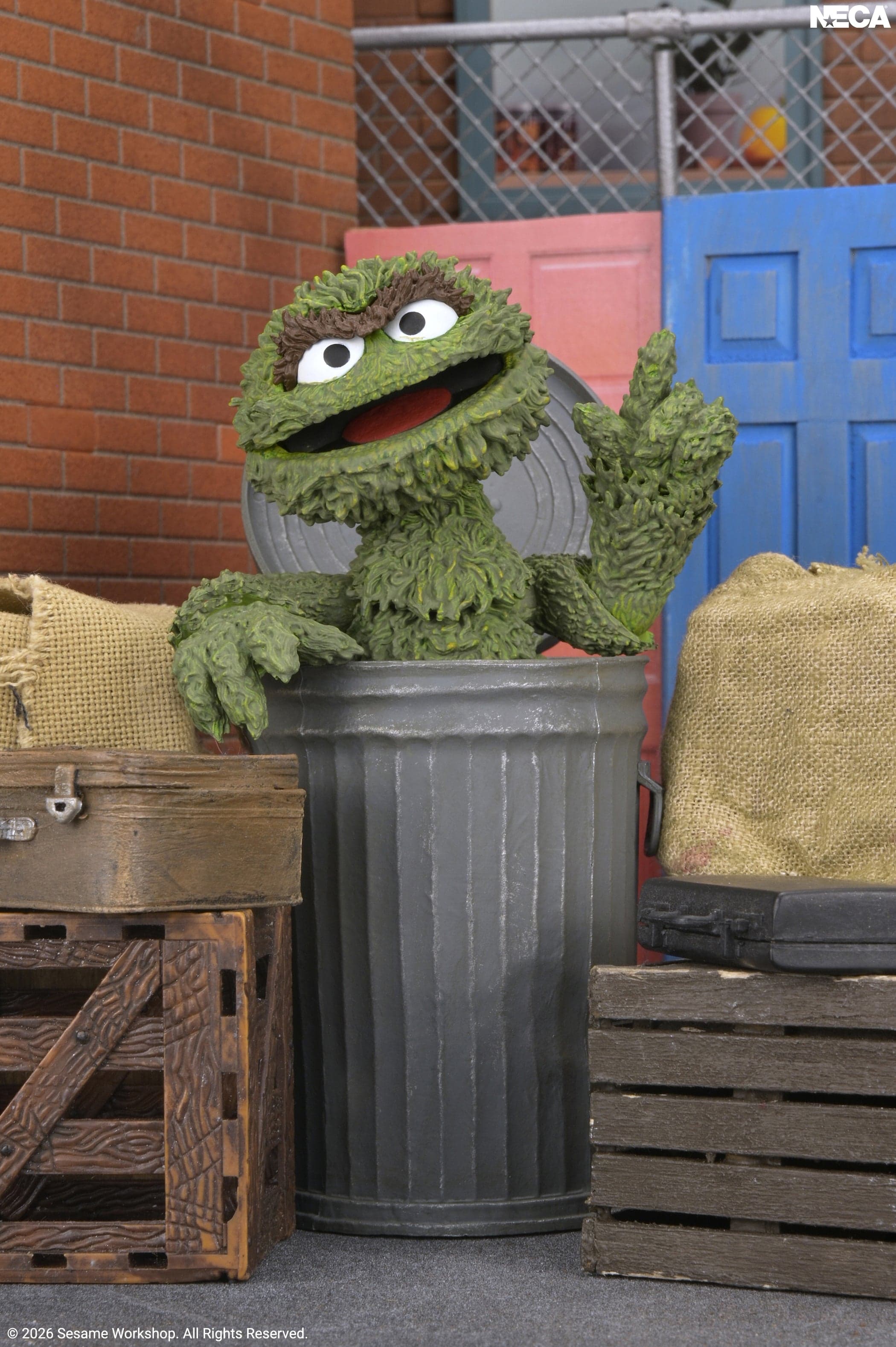 Sesame Street - Ultimate Oscar the Grouch 7” Scale Action Figure (PRE-ORDER)