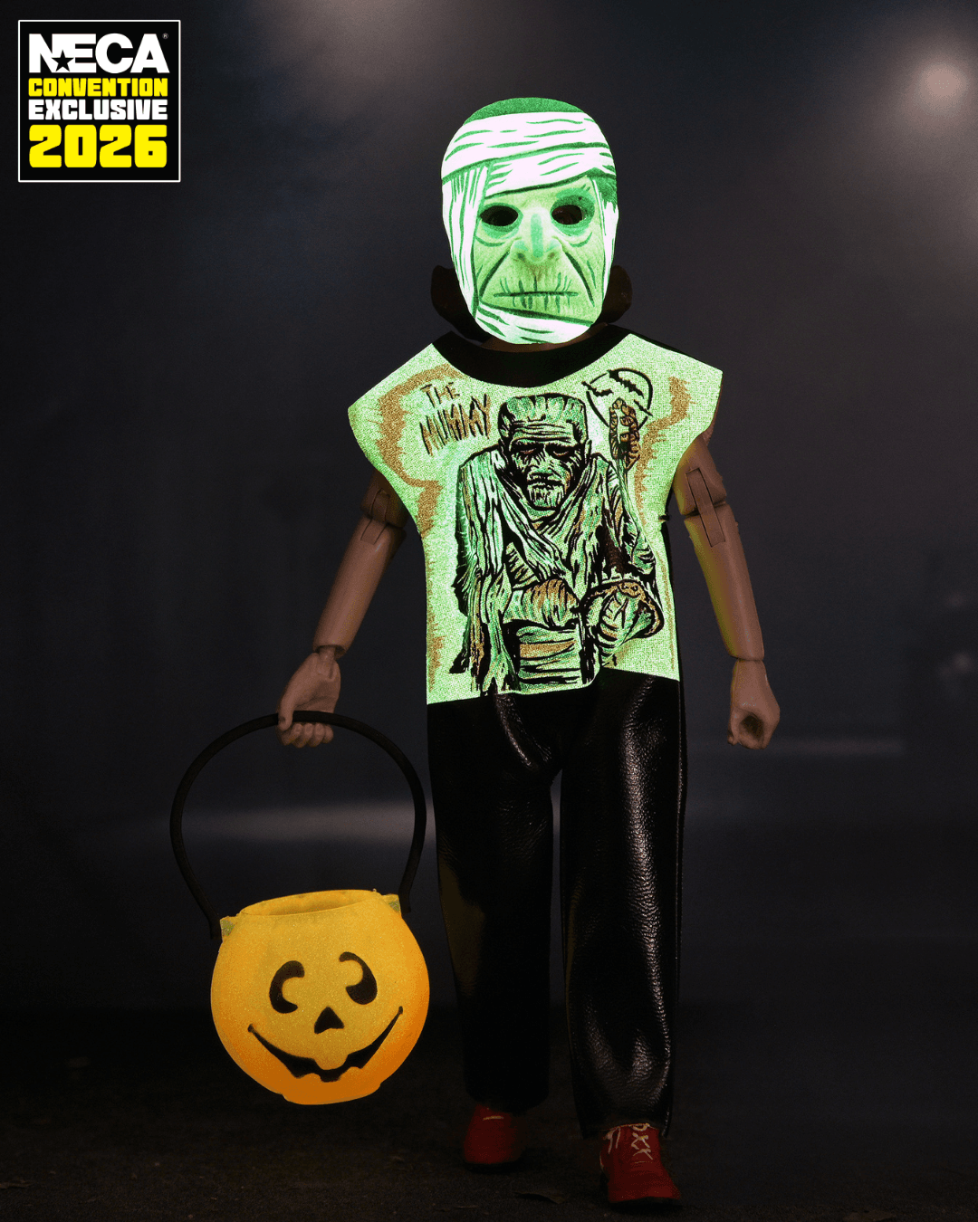 Ben Cooper Costume Kids Collection - Mummy 6” Glow-in-the-Dark Costumed Action Figure (2026 CON EXCLUSIVE)