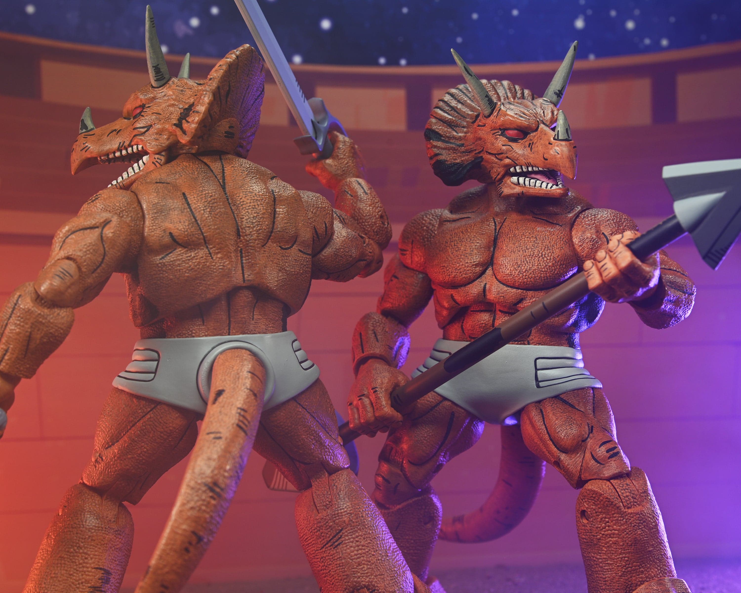 Teenage Mutant Ninja Turtles (Mirage Comics) - Triceraton Gladiator 7" Scale Action Figure