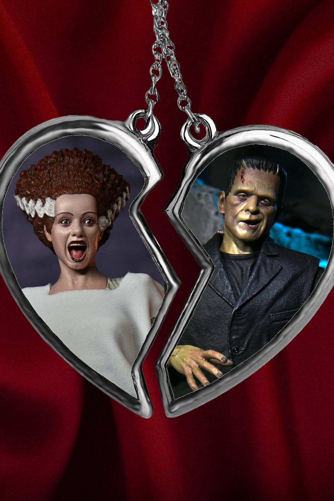 Universal Monsters - Ultimate Frankenstein's Monster & The Bride of Frankenstein 7” Scale Action Figures Bundle