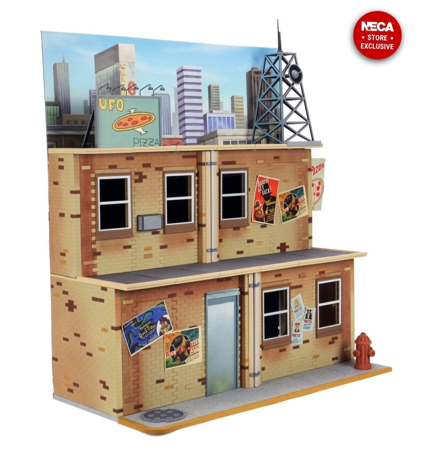 Teenage Mutant Ninja Turtles (Cartoon) – Street Scene Diorama