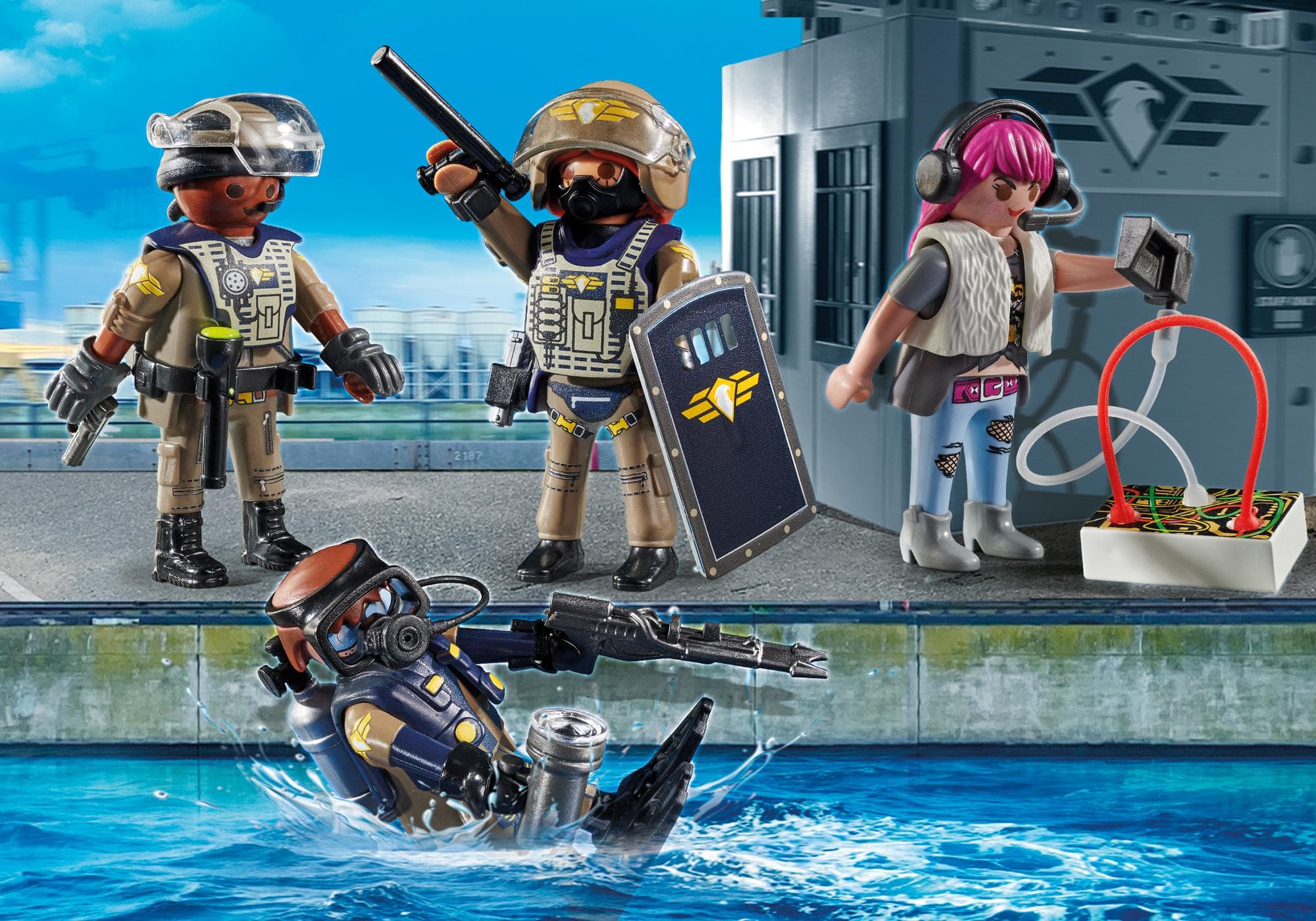 Tactical Police: Figure Set
