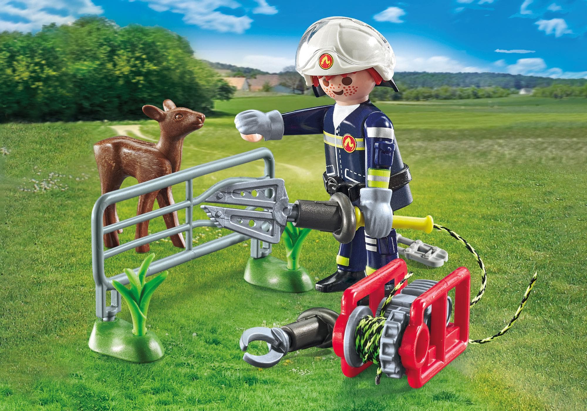 Firefighter Animal Rescue