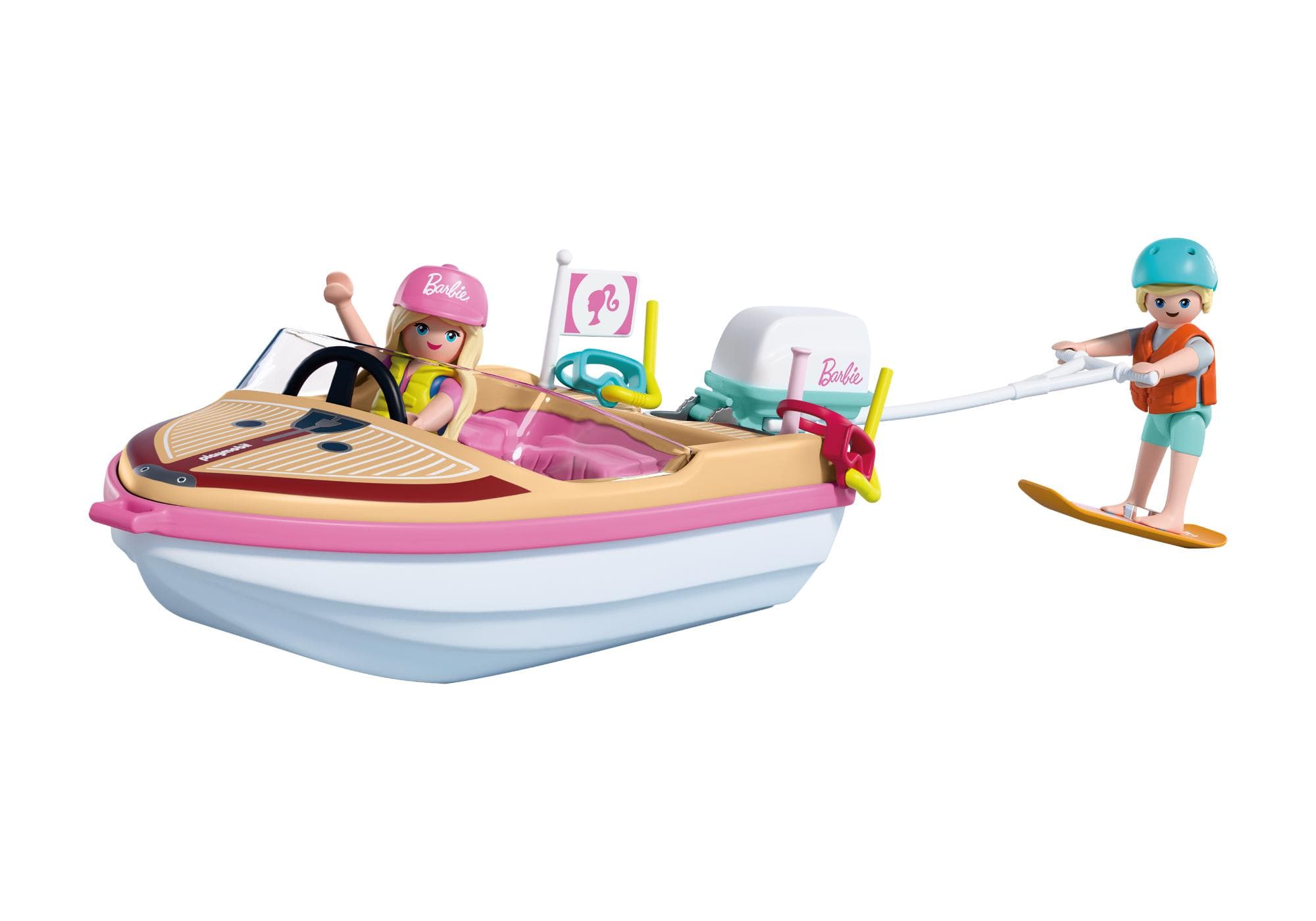PLAYMOBIL x Barbie™ Adventure Boat