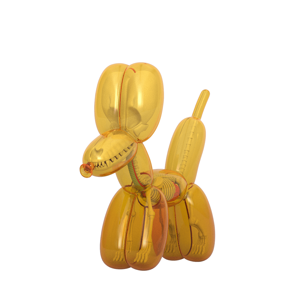 Funny Anatomy Balloon Dog (Honey Edition)