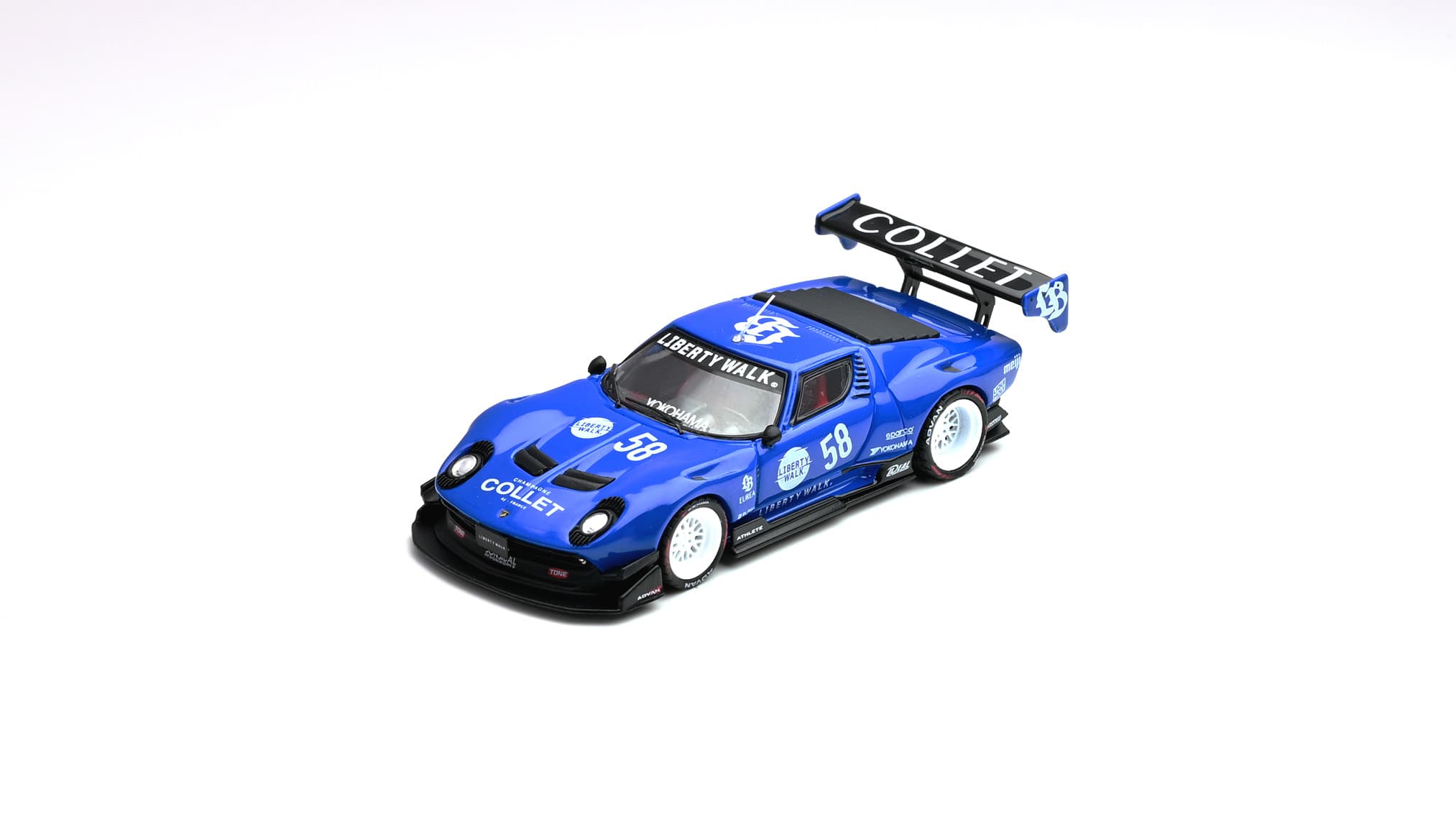 LB-Silhouette Works Miura GT Blue INNO USA MIAMI / LA Tour 2026