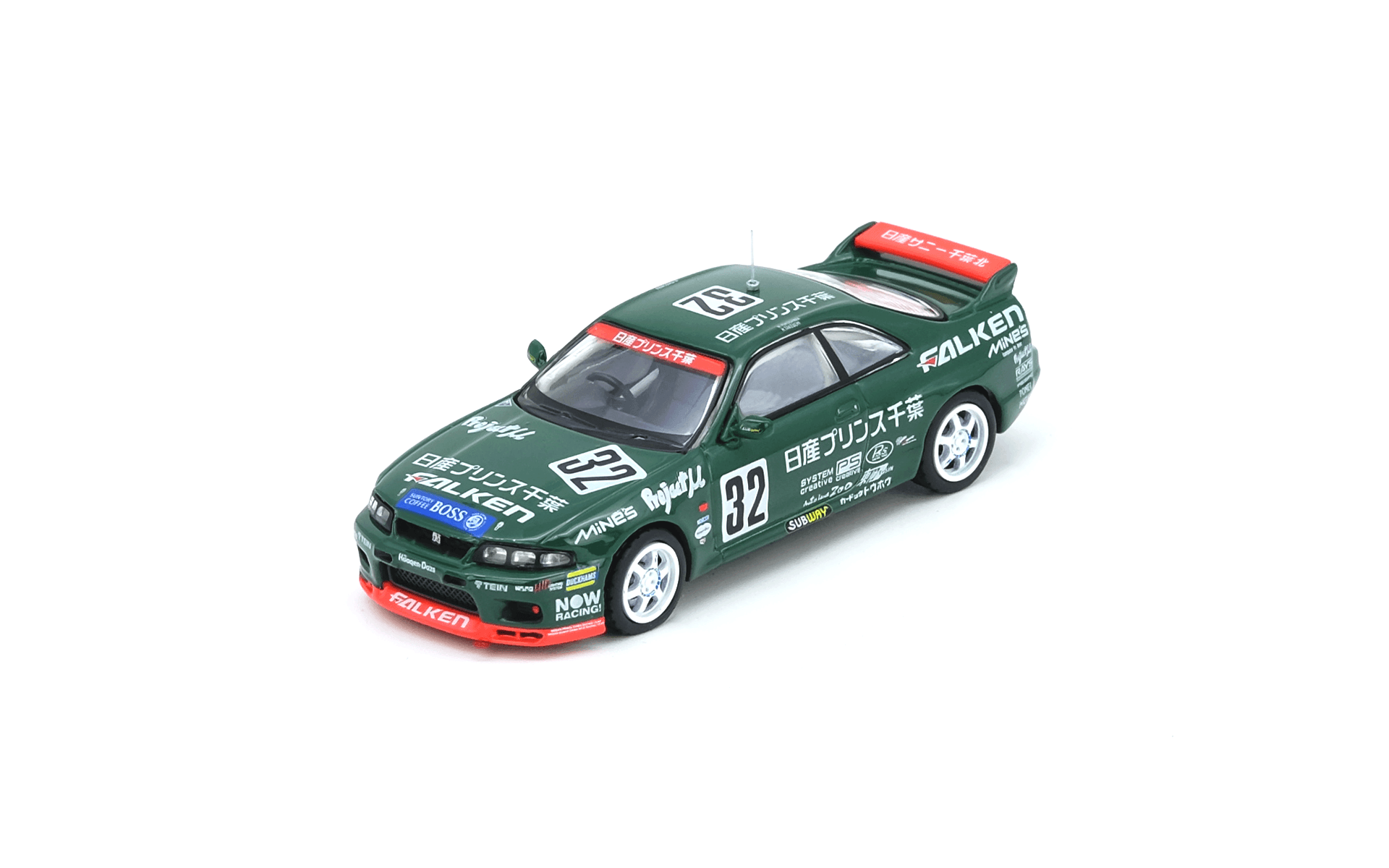 SKYLINE GT-R R33 #32 "PRINCE CHIBA FALKEN" N1 Super Endurance Series - TOKACHI 24H 1996