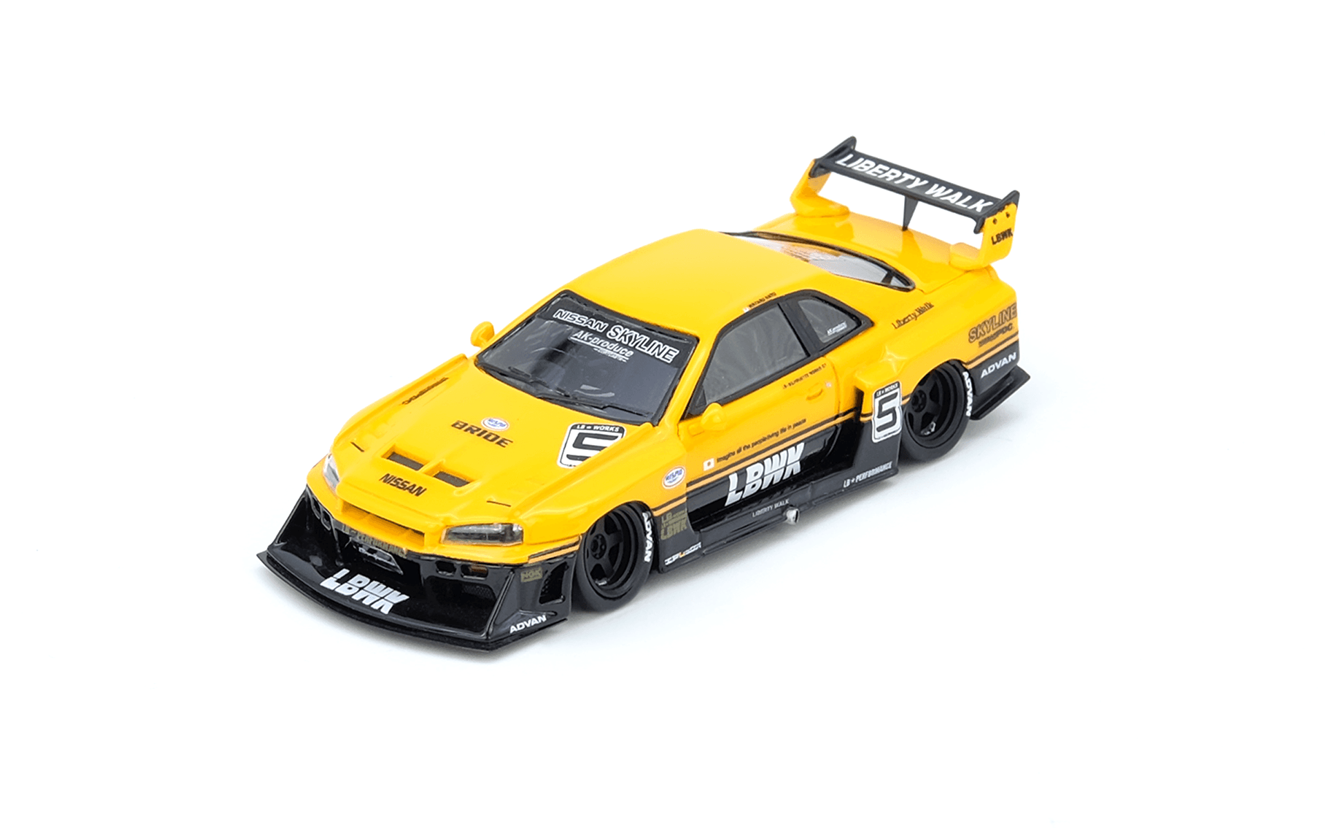 Skyline "LBWK" (ER34) Super Silhouette - Yellow