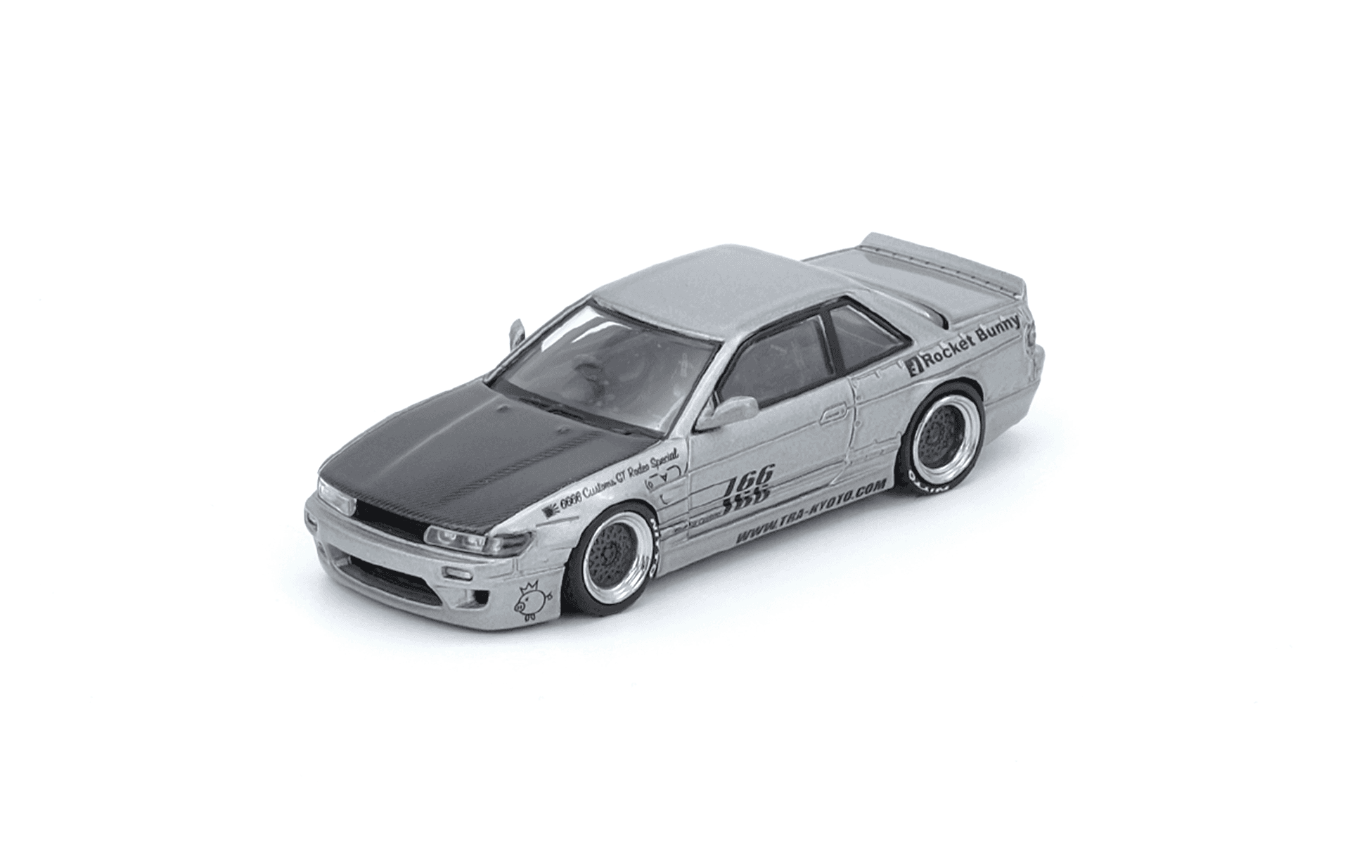 NISSAN SILVIA (S13) V1 PANDEM / ROCKET BUNNY Silver