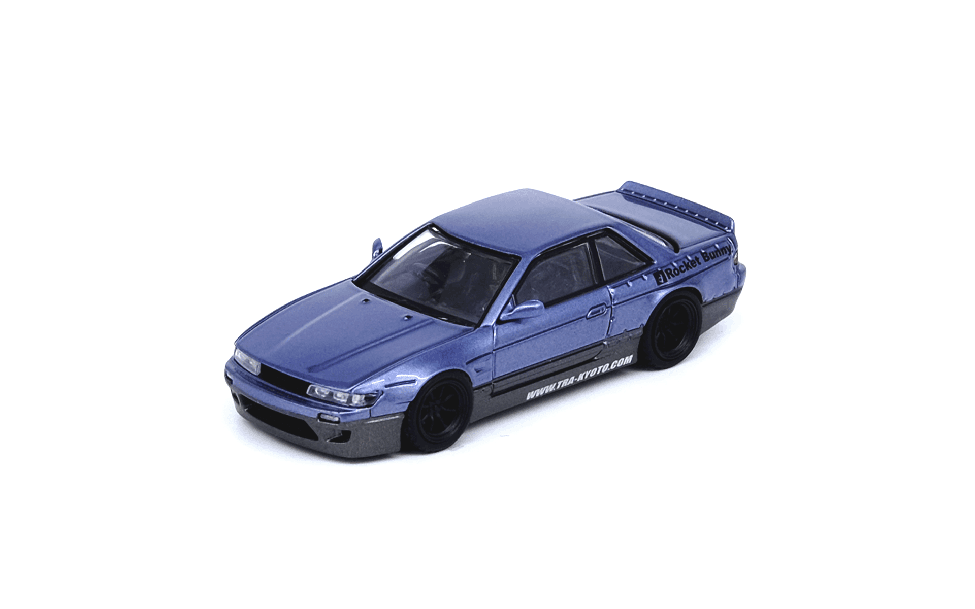 NISSAN SILVIA (S13) V1 PANDEM / ROCKET BUNNY 2-Tones Blue/Grey Metallic