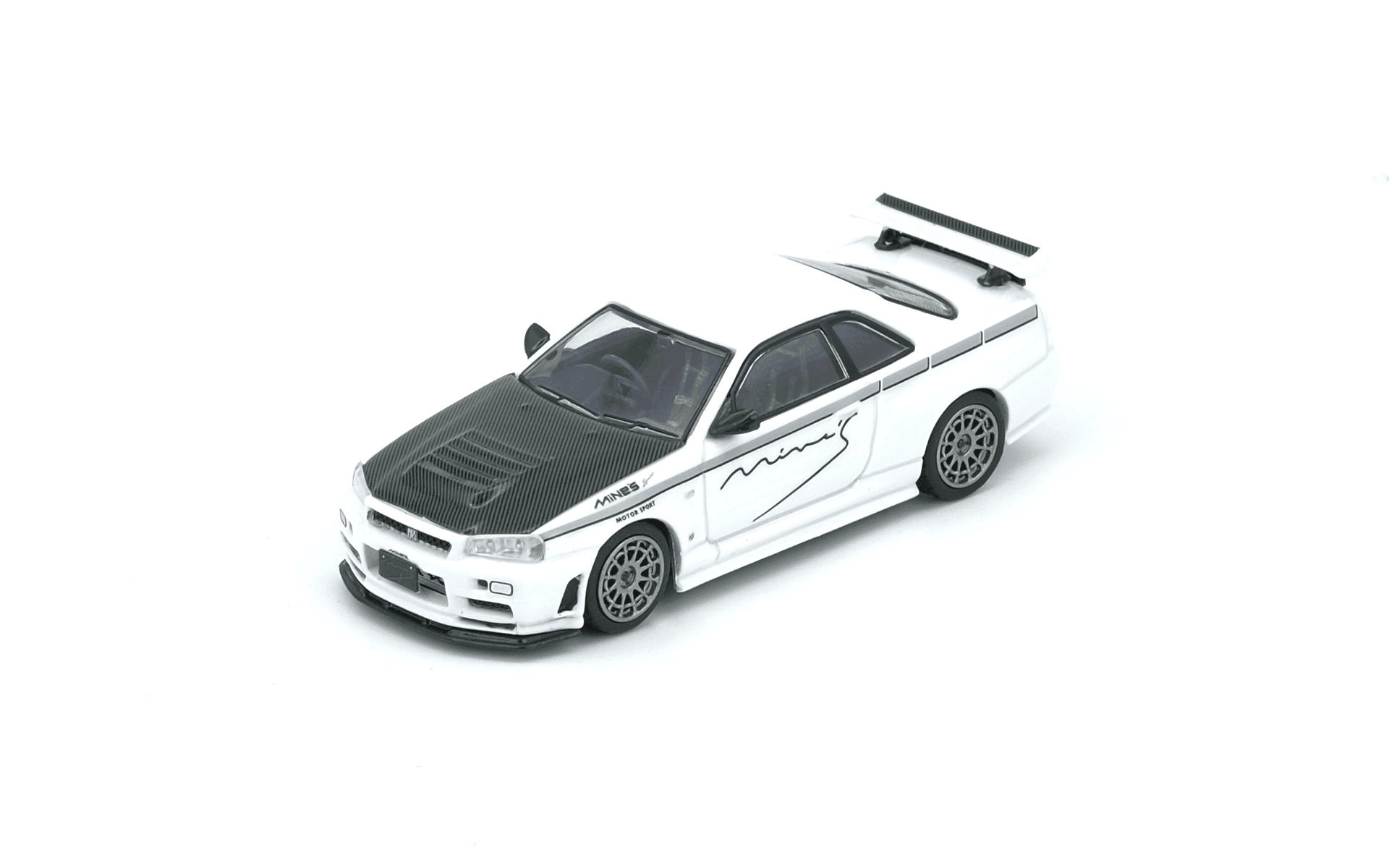 NISSAN SKYLINE GT-R (R34) NISMO R-Tune "MINES" With Green Carbon