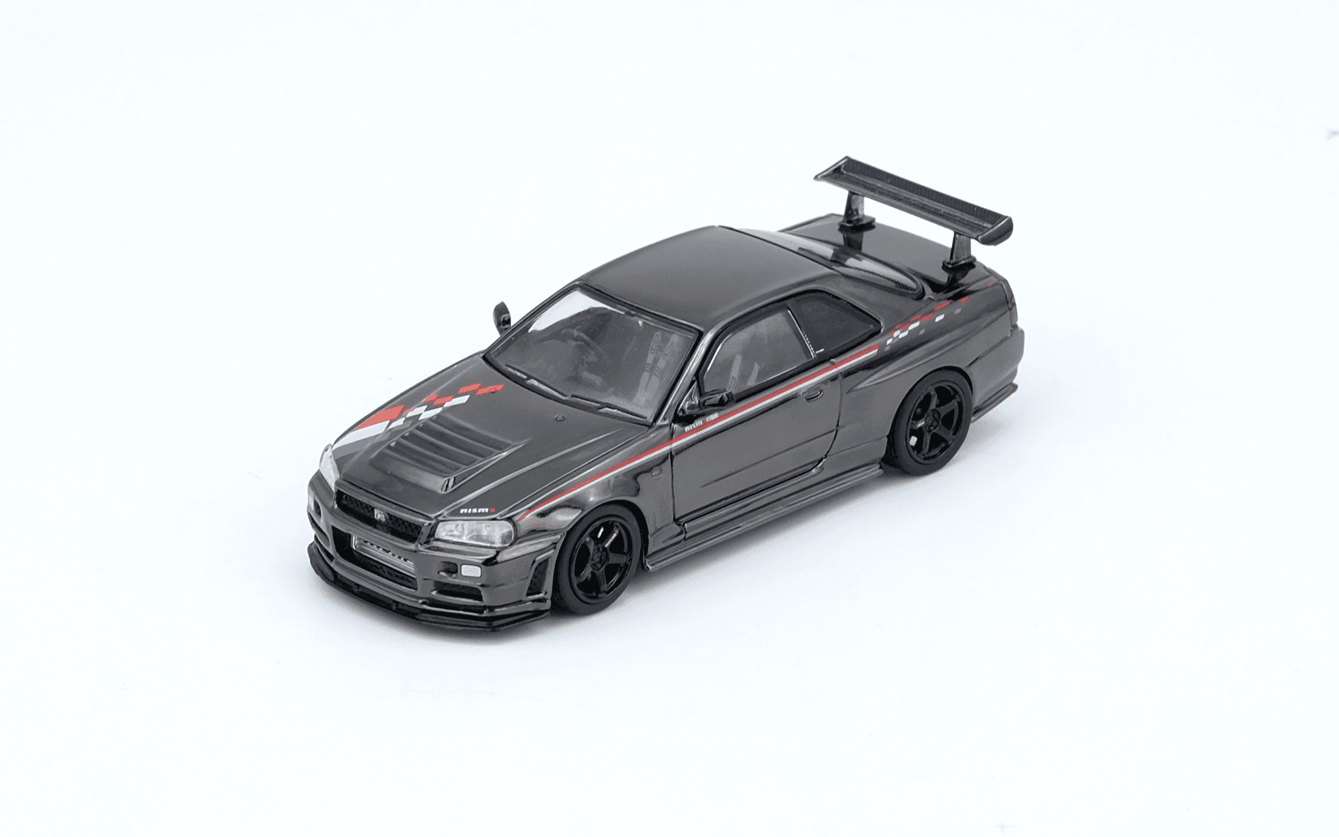 NISSAN SKYLINE GT-R (R34) NISMO R-Tune Black Chrome - Hobby Expo China 2023 Event Edition