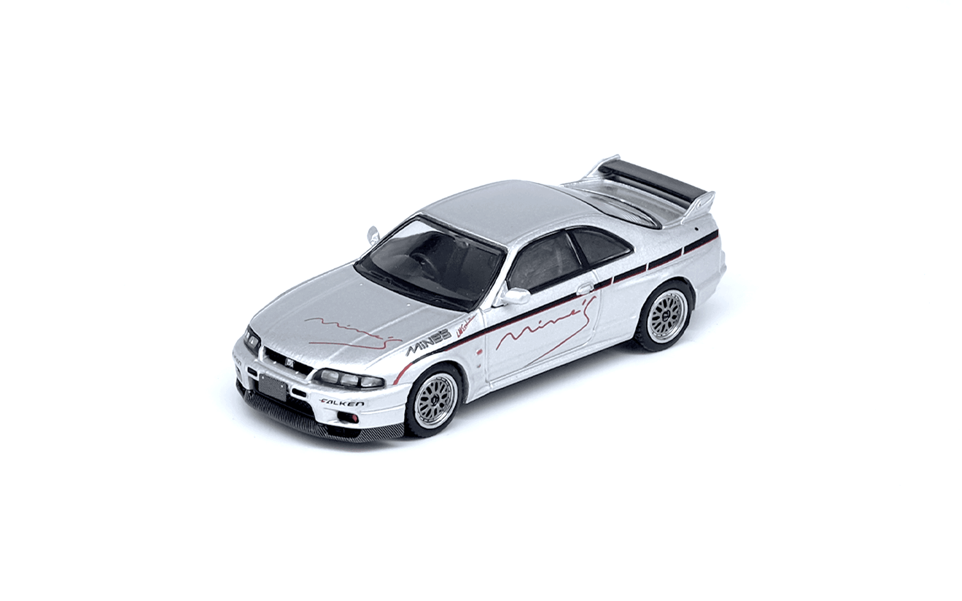 NISSAN SKYLINE GR-R (R33) "Tuned by MINE'S" Silver
