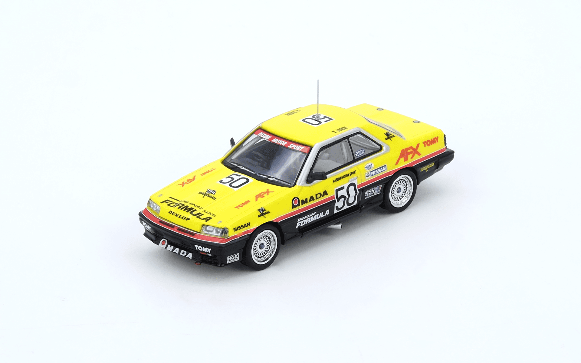 NISSAN SKYLINE 2000 RS-X TURBO (DR30) #50 "HASEMI MOTORSPORT DUNLOP" JTC 1987