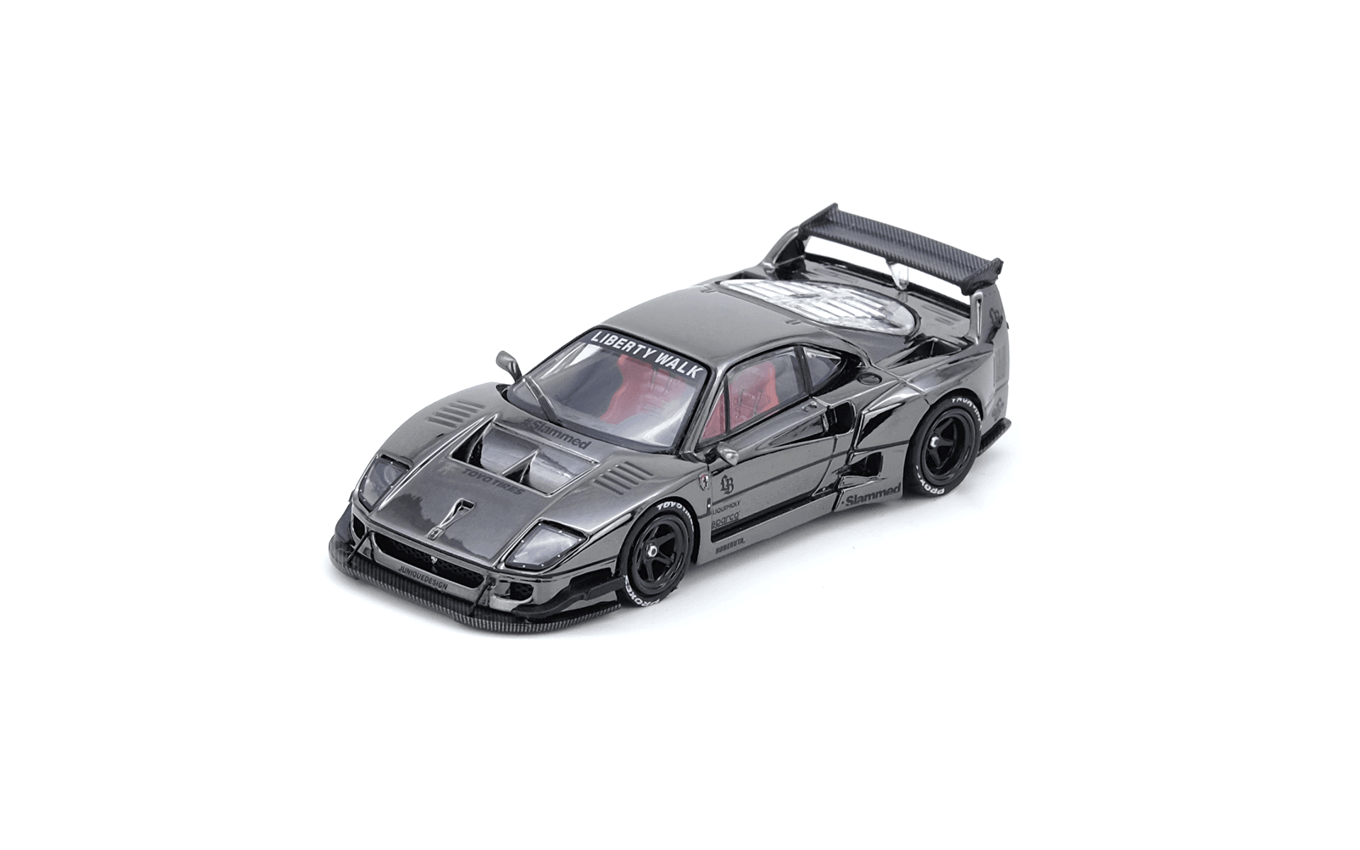 LBWK F40 Chrome Black (Chase Car Included)