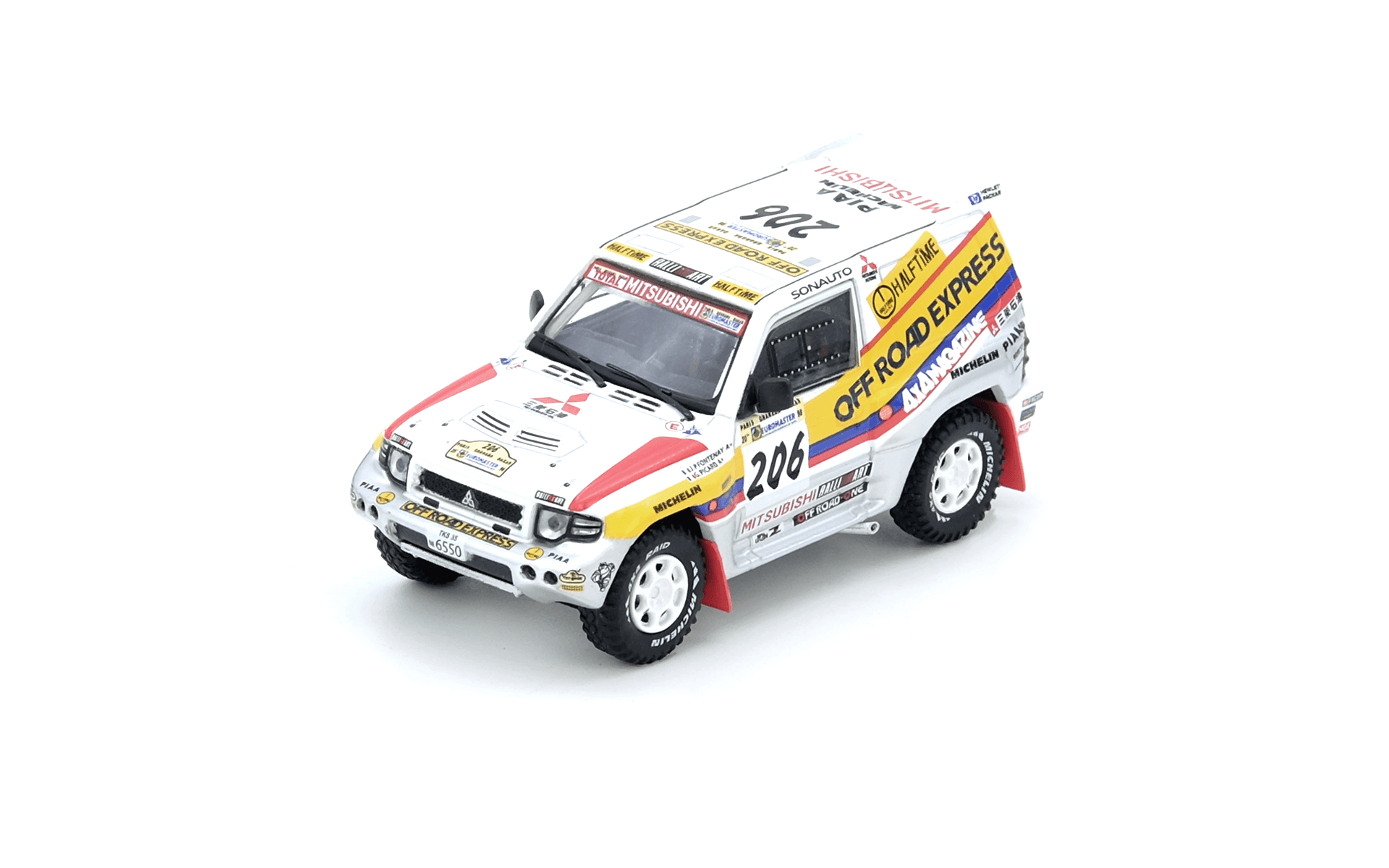 Mitsubishi Pajero Evolution #206 "OFF ROAD EXPRESS" Paris-Granada-Dakar1998 Winner