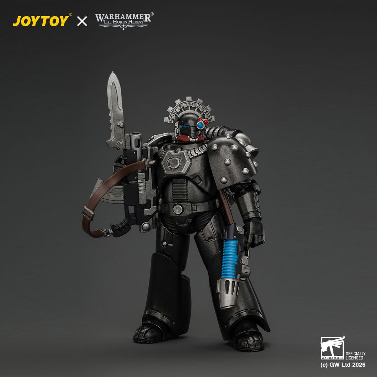 Iron Hands MKVI Tactical Sergeant with Bolter, Plasma Pistol & Power sword